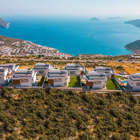 Kalkan Luxury Villas With Panoramic Sea View Kas Exterior photo