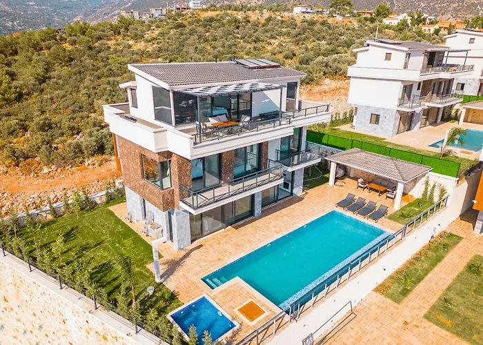 Kalkan Luxury Villas With Panoramic Sea View