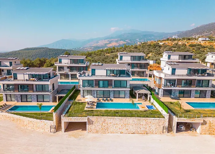 Kalkan Luxury Villas With Panoramic Sea View