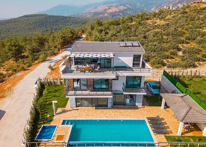 Kalkan Luxury Villas With Panoramic Sea View