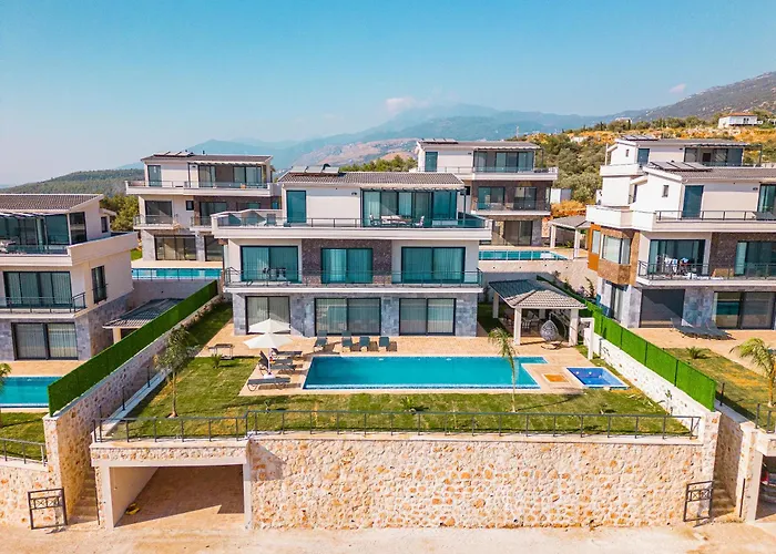 Kalkan Luxury Villas With Panoramic Sea View