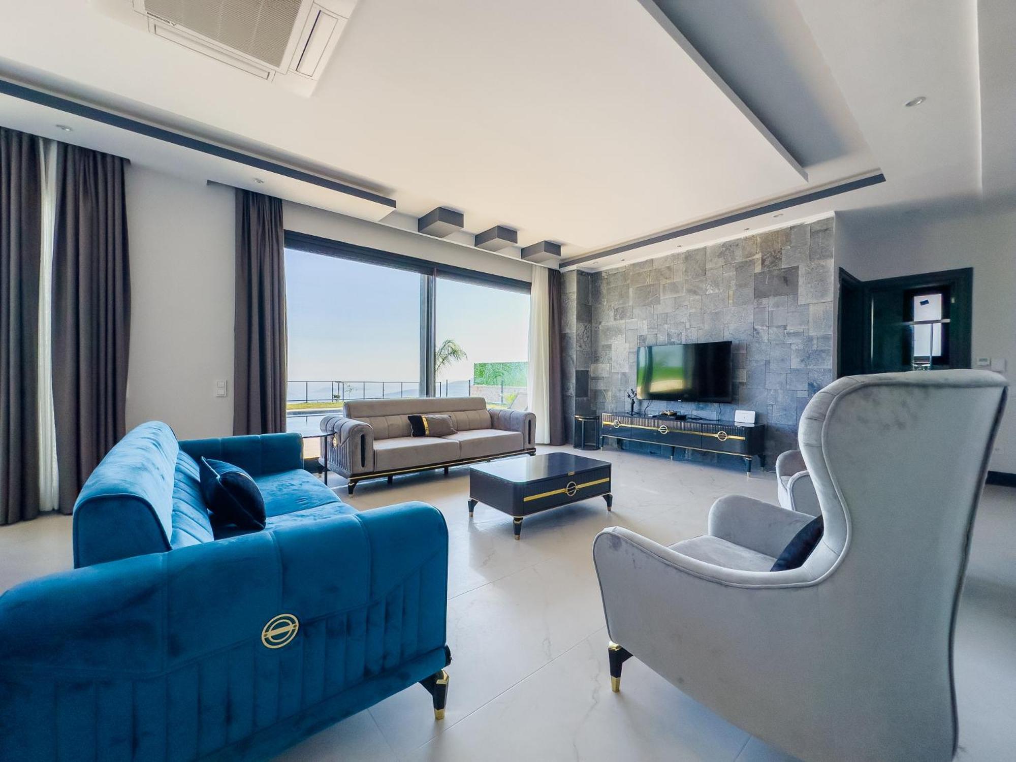 Villa Kalkan Luxury With Panoramic Sea View