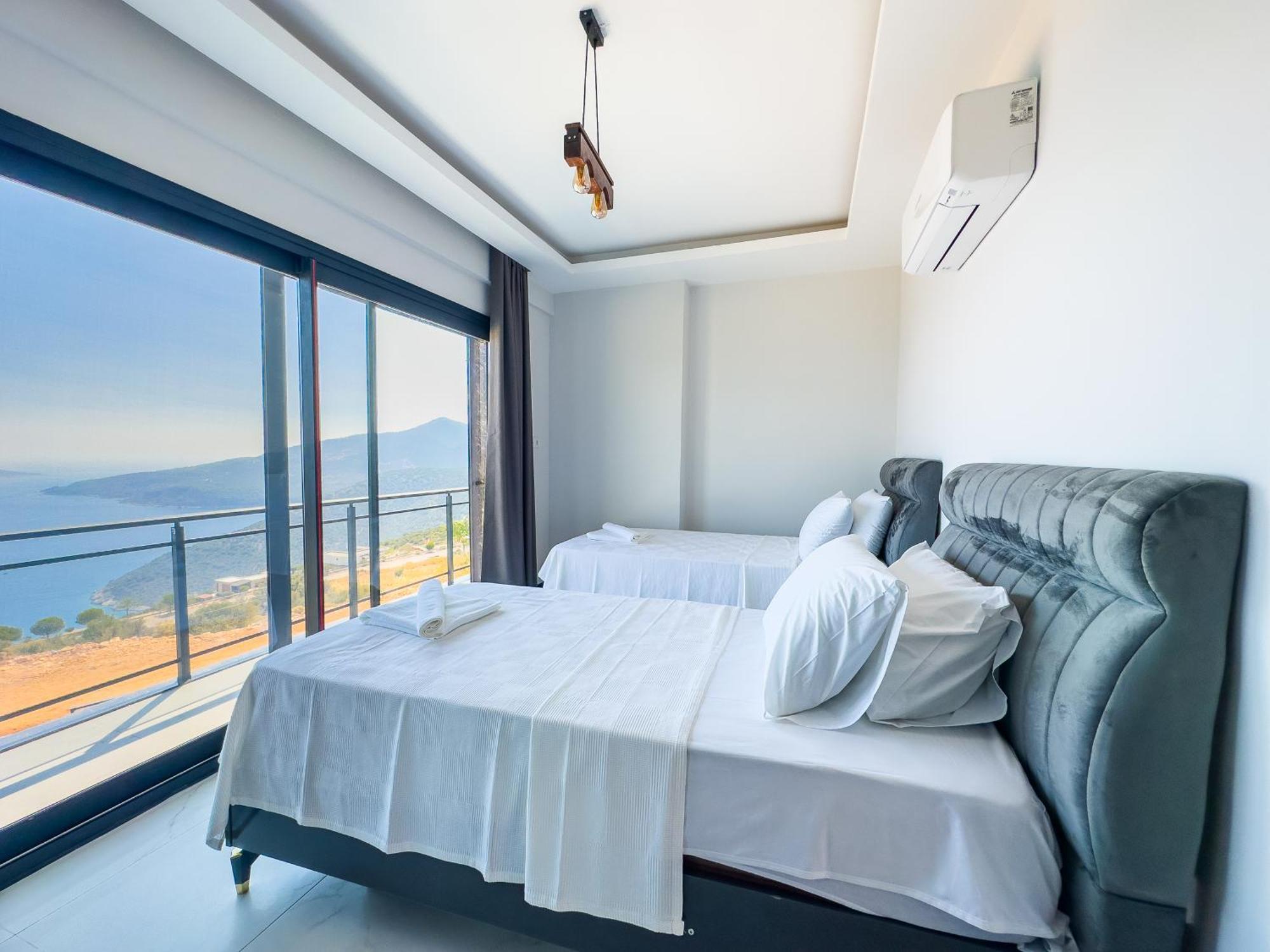 Kalkan Luxury With Panoramic Sea View Villa *