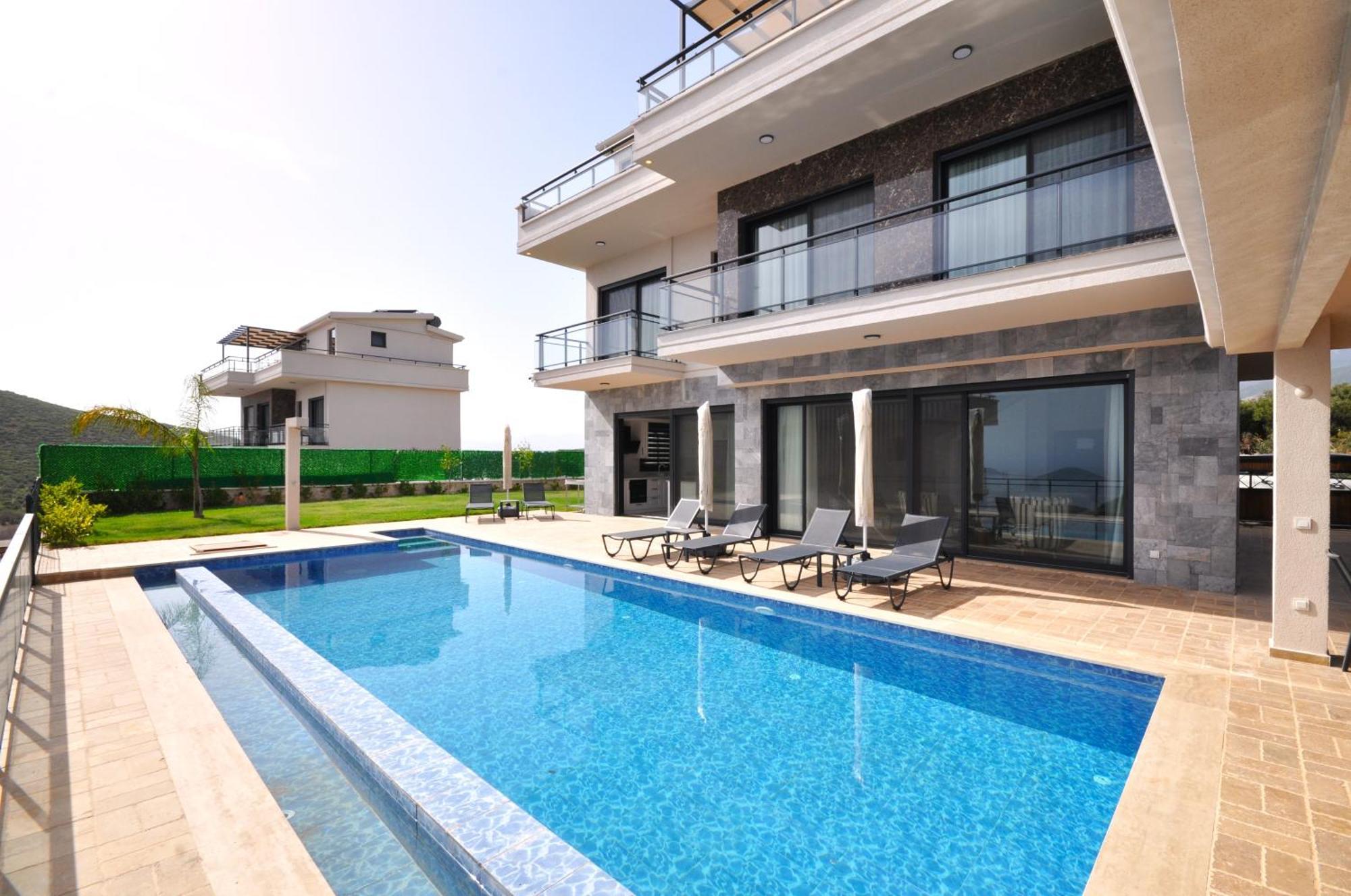 Kalkan Luxury With Panoramic Sea View Villa Kas