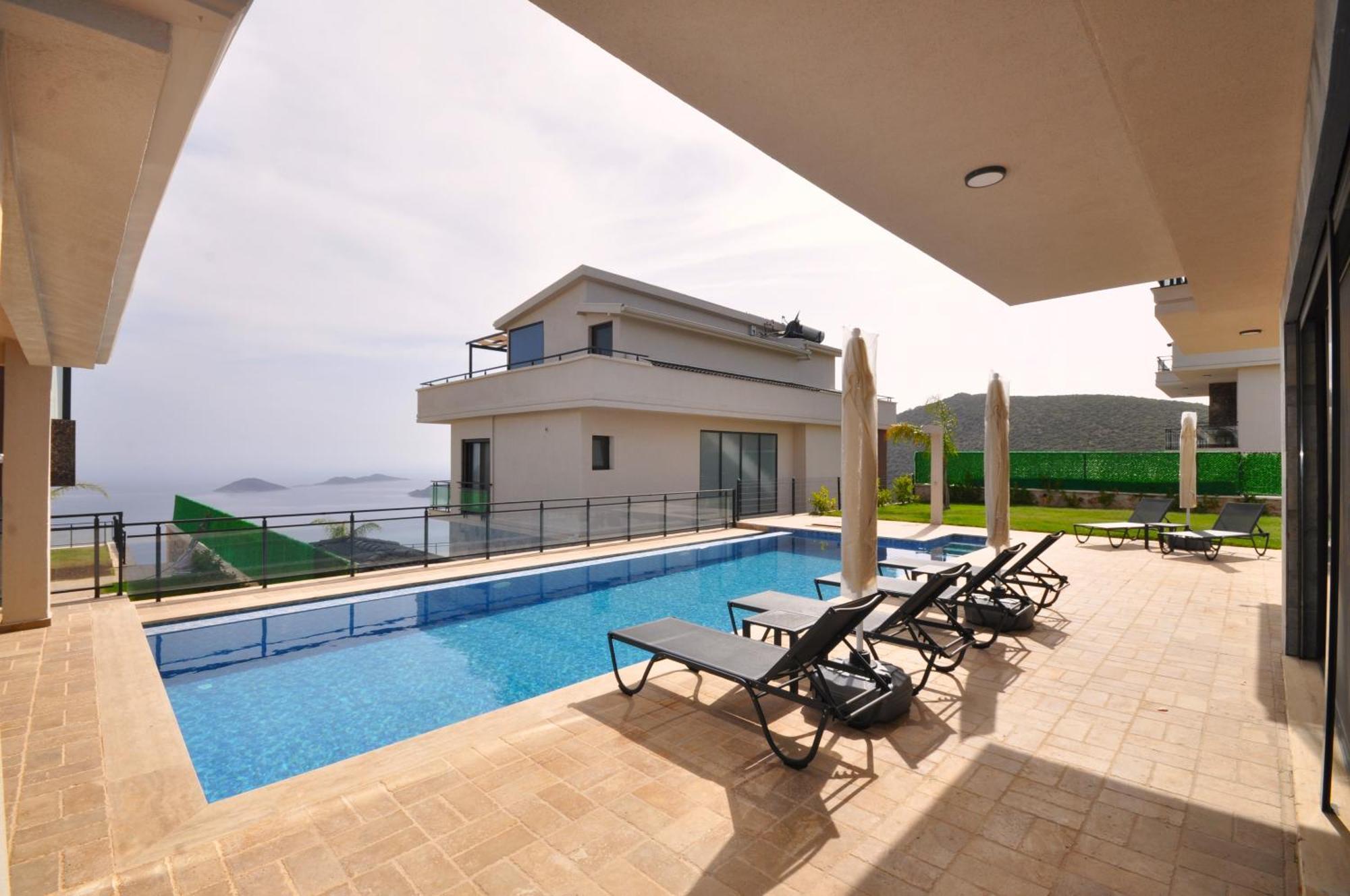 Kalkan Luxury With Panoramic Sea View *