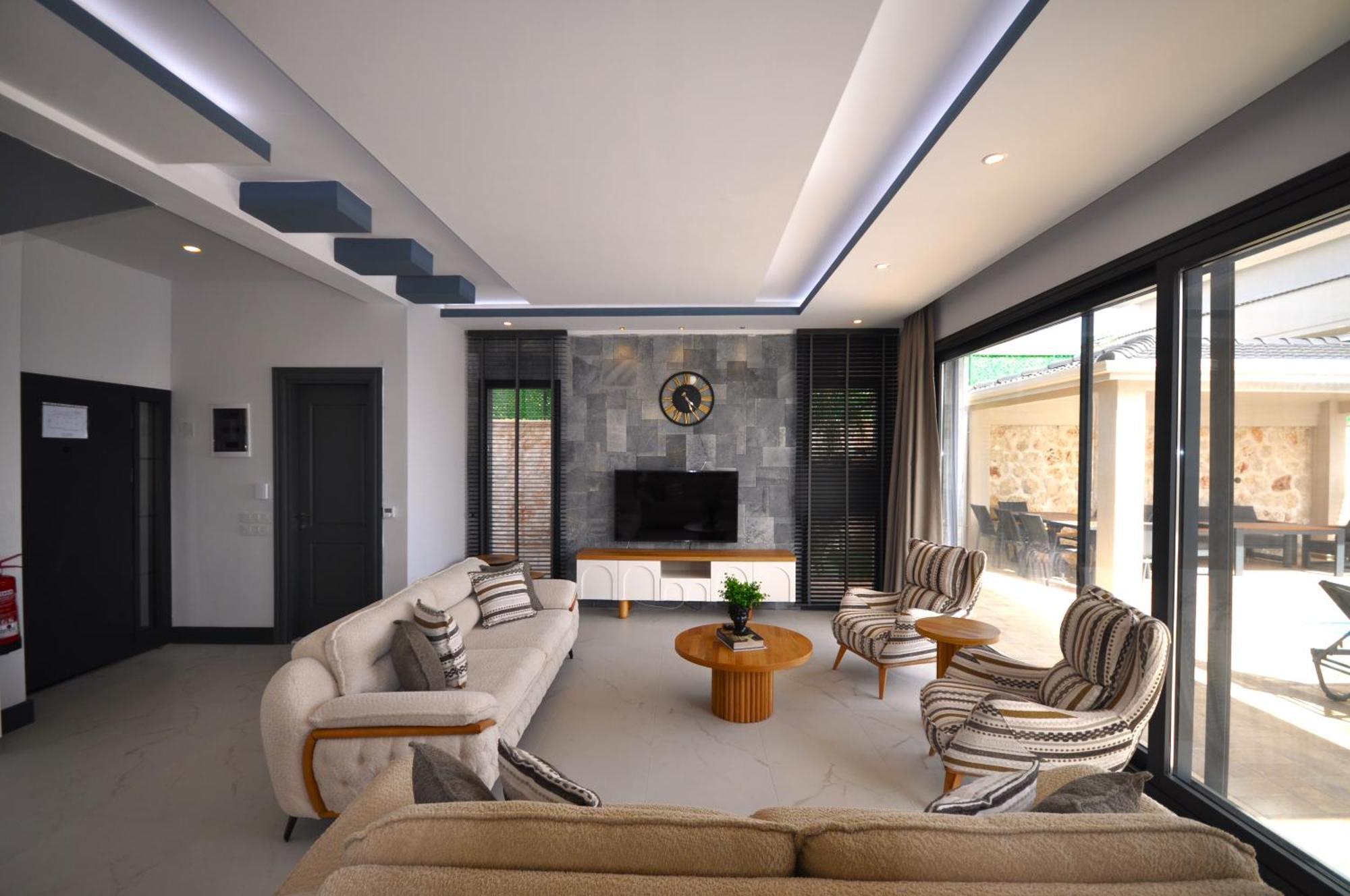 Kalkan Luxury With Panoramic Sea View Villa